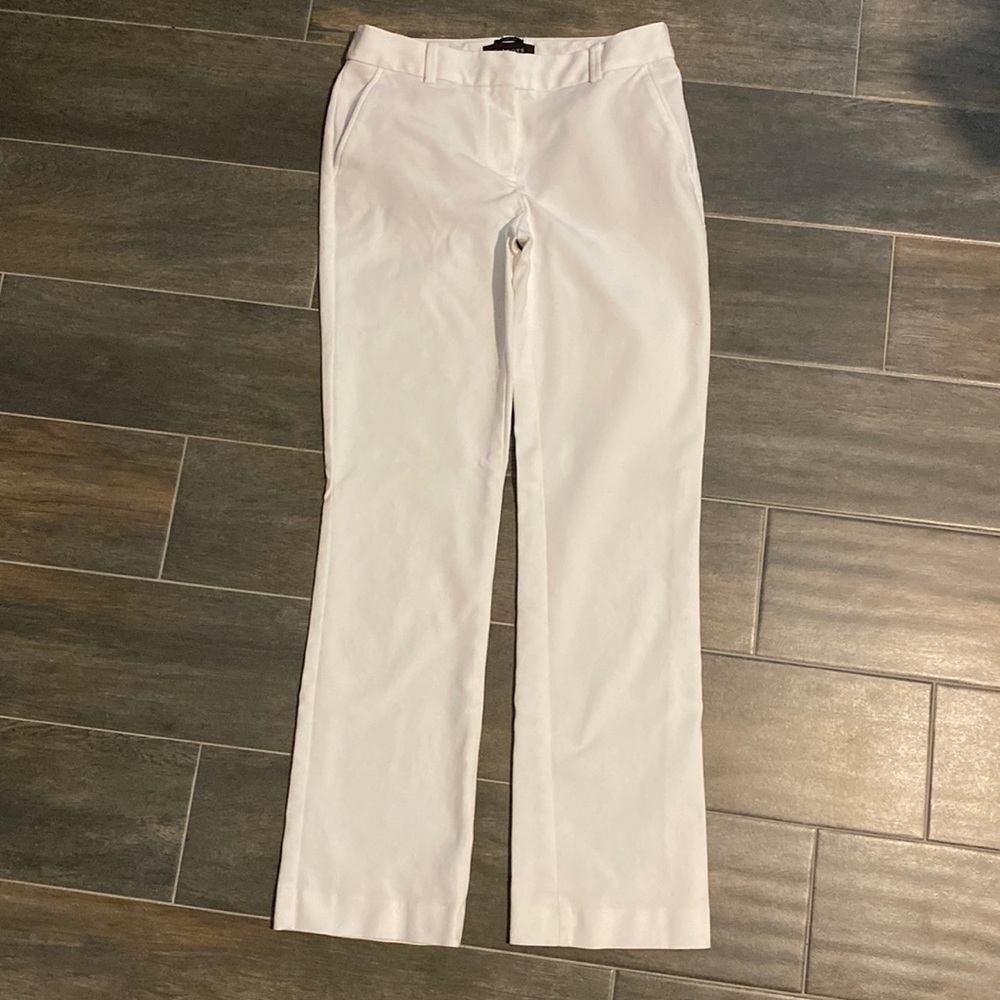 Talbots White Slacks size 2